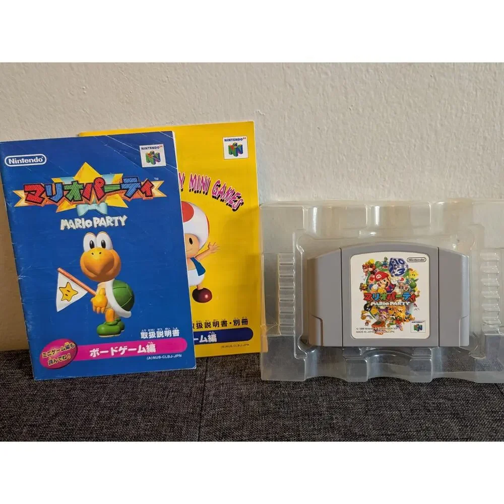 Mario Party Nintendo 64 Japanese Version NTSC-J Used US Seller